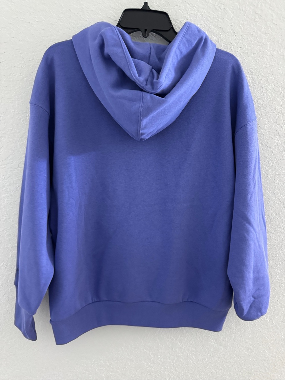 NWT adidas Women's ALL SZN Fleece Boyfriend Hoodie sz M in semi cobalt blue - Picture 8 of 9